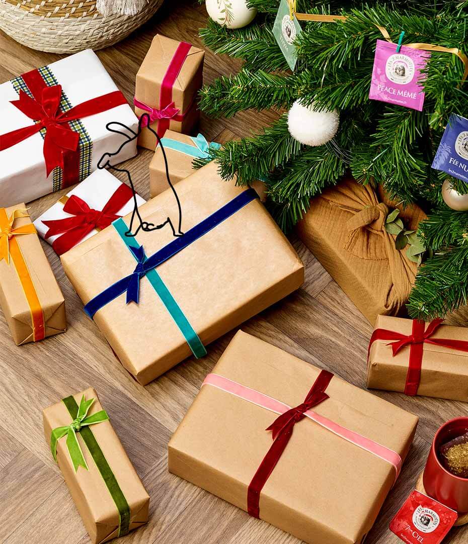 Coffrets cadeaux tisanes et Thés Infusez vos fêtes Noël Les 2 Marmottes