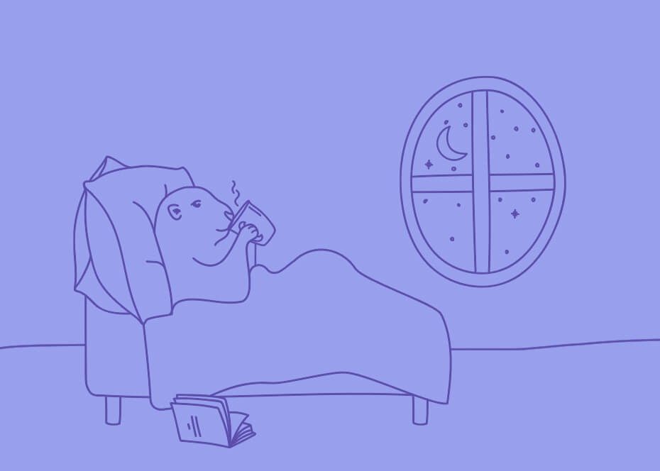 Marmotte détendue avant de se coucher